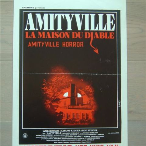 'Amityville la maison du diable' (The Amityville Horror) Belgian affichette